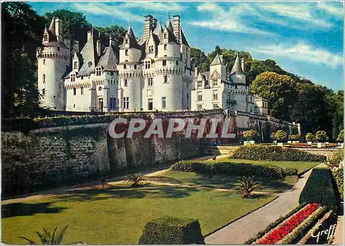 Cartes postales moderne Les Chateaux de la Loire Usse (Indre et Loire) Le chateau Facades est et nord