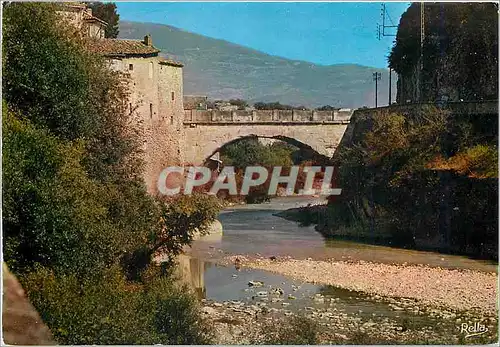 Cartes postales moderne Vaison la Romaine (Vaucluse) Pont romain dont l'arche unique(17 20 m d'ouverture et 9 m de large