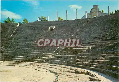 Moderne Karte Vaison la Romaine (Vaucluse) Le Theatre 95 m environ de diametre et 25 m de hauteur