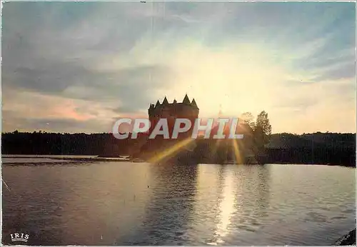 Cartes postales moderne Gorges de la Dordogne Le chateau de Val