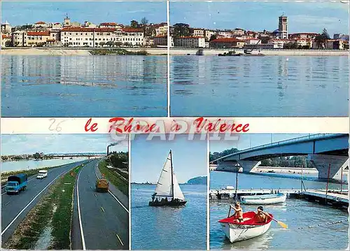 Cartes postales moderne Valence sur Rhoene (Drome)