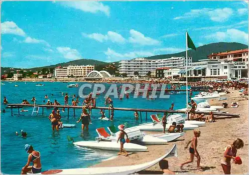 Moderne Karte Sainte Maxime La Plage