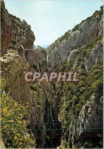 Moderne Karte Lumiere et Couleurs du Fenouilledes St Paul de Fenouillet les extraordinaires Gorges de Calamus