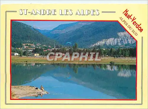Cartes postales moderne St Andre les Alpes (Alpes de Haute Provence) alt 890 m Station touristique de la haute vallee du
