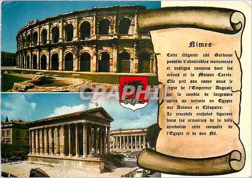Cartes postales moderne Nimes (Gard) La Rome Francaise