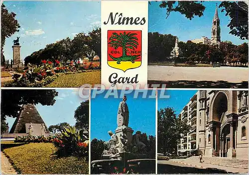 Cartes postales moderne Nimes (Gard) Vues sur la Ville