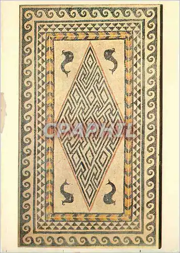 Cartes postales moderne Nimes (Gard) Musee de la Maison Carree Mosaique romaine trouve a Saint Come et Maruejols (Gard)