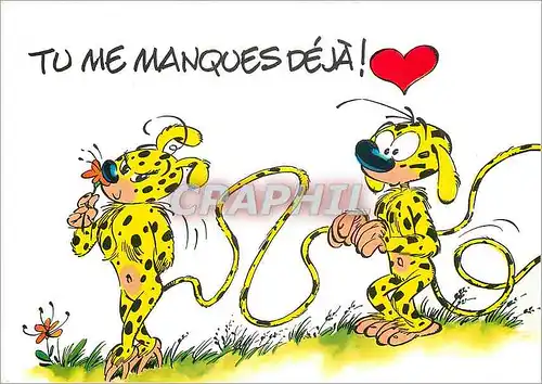 Moderne Karte Marsupilami