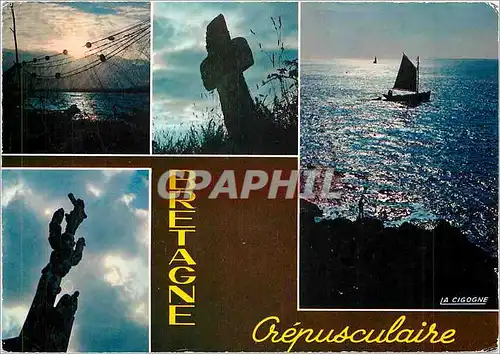 Cartes postales moderne Douceur du Crepuscule Bretagne