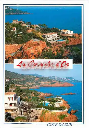 Cartes postales moderne La Cote d'Azur La Corniche d'Or Var La Pointe N D La Pointe de Maubois et la pointe de l'Esquill