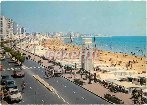 Cartes postales moderne Les Sables d'Olonne (Vendee) La Pendule La Plage