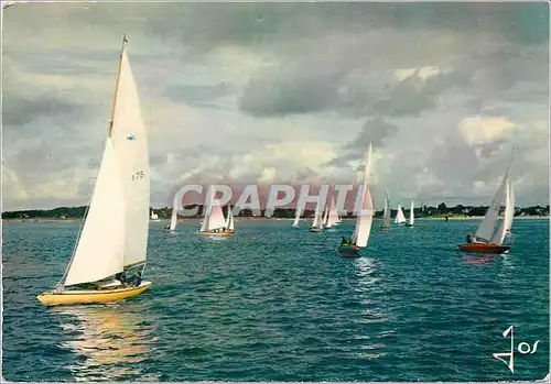 Cartes postales moderne La Bretagne en Couleurs Jour de Regates en Bretagne