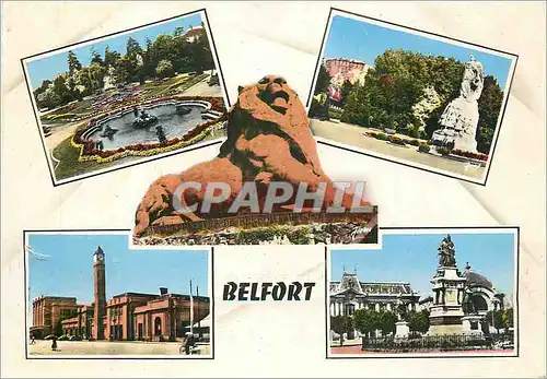 Moderne Karte Belfort (Terr de Belfort) Lion