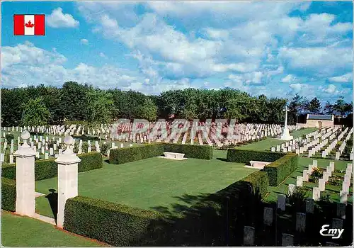 Cartes postales moderne Benny sur Mer (Calvados) Le cimetiere militaire Canadien