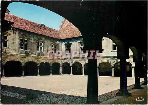 Moderne Karte Besancon (Doubs) La Cour Interieur du Palais Granvelle (XVIe s)