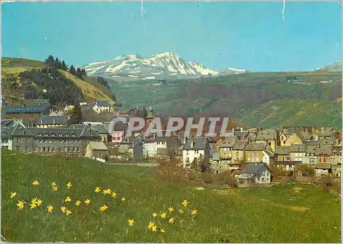 Cartes postales moderne Besse en Chandesse (Puy de Dome) alt 1050 m vue generale