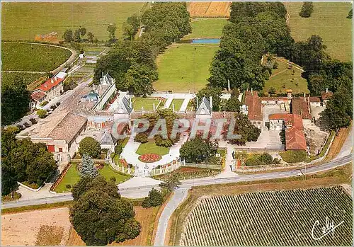 Moderne Karte Les Chateau du Medoc Le chateau de Beychevelle