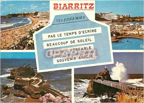 Cartes postales moderne Biarritz