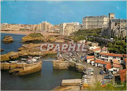 Cartes postales moderne Biarritz (Pyr Atl) Le Port des Pecheurs