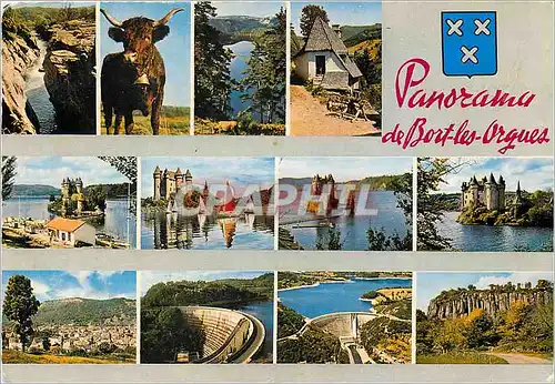 Cartes postales moderne Bort (Correze)