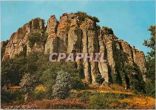 Cartes postales moderne L'Auvergne Pittoresque Bort les orgues Orgues de Pholite de 100 m de haut et de 2 km de long