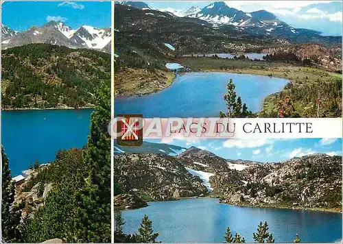Cartes postales moderne Lumiere et Couleurs de la Cerdagne 'Pyr Ort) Lacs du Massif Carlinte l'etang de la Coumasse