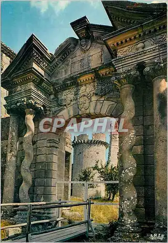 Cartes postales moderne Ardeche Pittoresque la magnifique porte Renaissance du Chateau de Boulogne XIIIe et XVe s