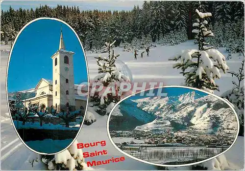 Cartes postales moderne Bourg Saint Maurice (Savoie) Alt 840 m