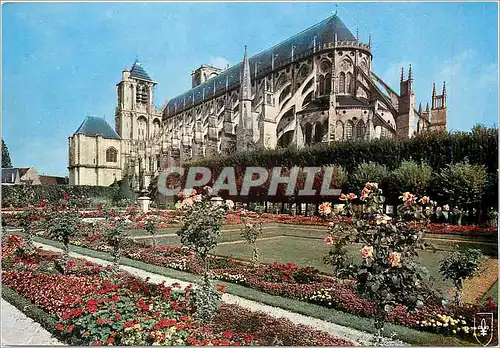 Moderne Karte Bourges (Cher) La Cathedrale