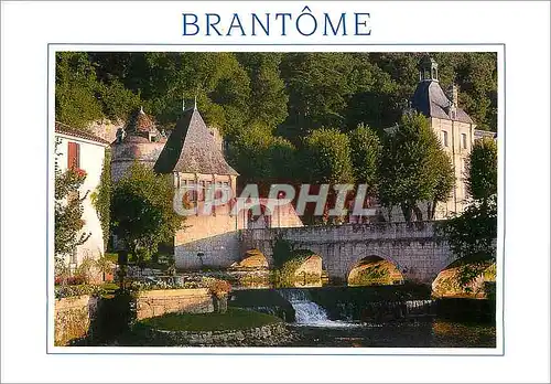 Moderne Karte Bratome (Dordogne)