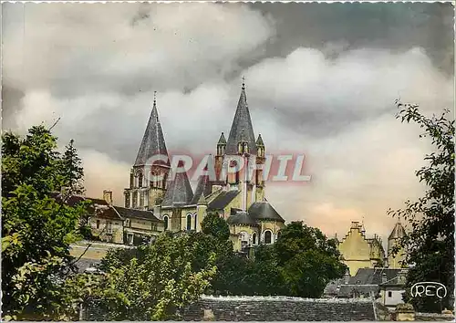 Cartes postales moderne Loches (I et L) La Collegiale St Ours