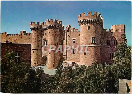 Cartes postales moderne Rhodes Le Palais des Chevaliers