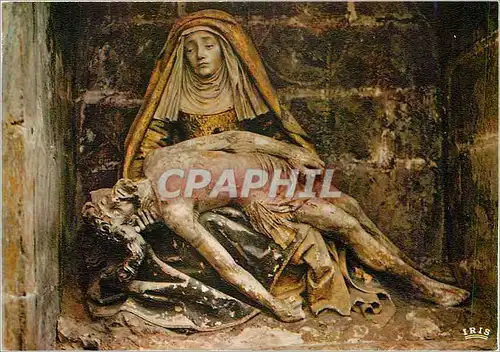 Cartes postales moderne Cite de Carcassonne (Aude) Eglise Saint Nazaire Pieta du XVIe s