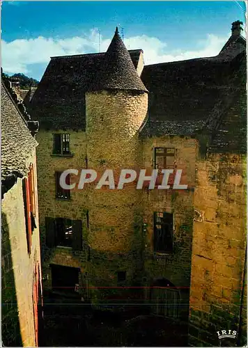 Moderne Karte Sarlat en Perigord (Dordogne) Ville d'art a l'ensemble architectural unique en Europe