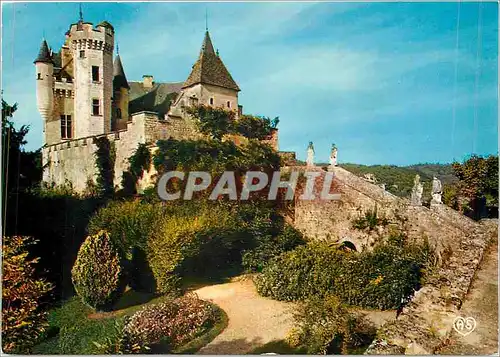 Cartes postales moderne Sarlat (Dordogne) Domaine du Chateau de Montfort le Chateau XVe et XVIe s Haut Lieu de la Dordog