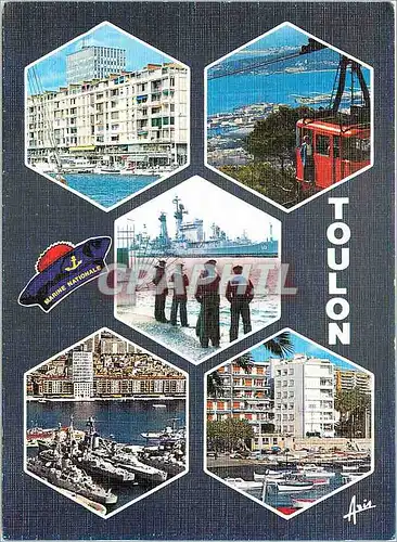 Cartes postales moderne Souvenir de Toulon
