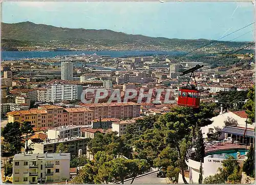 Moderne Karte Lumiere et Beaute de la Cote d'Azur Toulon Vue generale la Piscine de la Tour Blanche