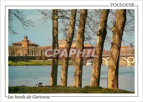 Cartes postales moderne Toulouse Les bords de Garonne