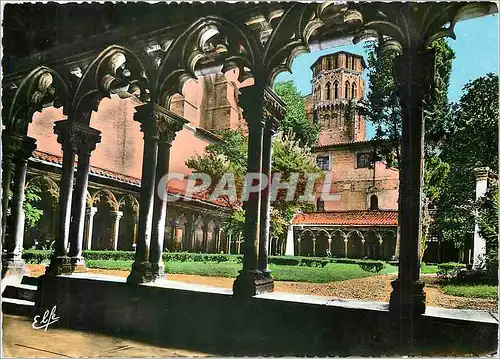 Cartes postales moderne Toulouse La Ville Rose Le Cloitre et Tour des Augustins XIVe et XVe s (Musee)