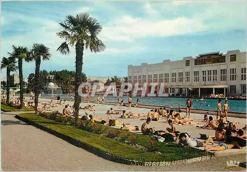 Moderne Karte Toulouse Ville d'art Cite des viiolettes le Parc des sports la piscine