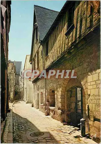 Cartes postales moderne Tours (I et L) En Touraine Vieille rue bordee de maison des XVe et XVIe s