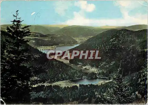 Cartes postales moderne Les Vosges Pittoresques la Vallee des Lacs Retournemer et Longemer