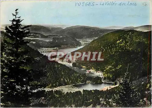 Cartes postales moderne Les Vosges Pittoresque la Vallee des Lacs Retournemer et Longemer