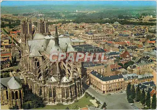 Cartes postales moderne Reims L'Abside de la Cathedrale et la Chapelle Palatine (XIIIe s)