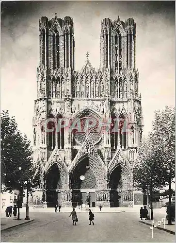 Cartes postales moderne Reims (Marne) La Cathedrale