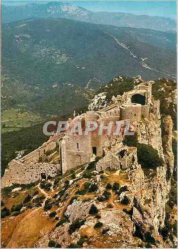 Cartes postales moderne Pays Cathare Chateau de Peyrepertuse (Aude)