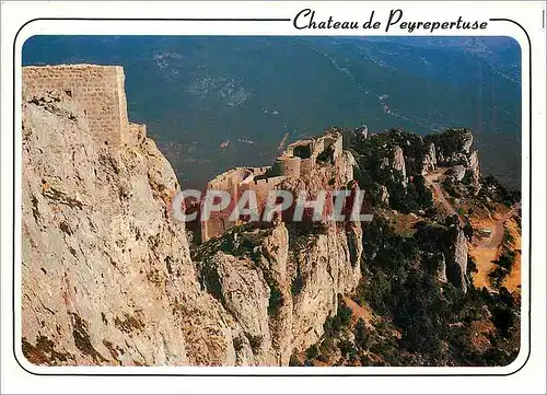 Cartes postales moderne Les Chateau de Cathares chateau de Peyrepertuse