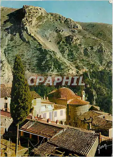 Moderne Karte La Cote d'Azur miracle de la nature Feille (A Mmes) Petie village repute par les pittoresque