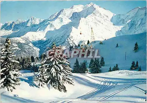 Moderne Karte Au pays du Mont Blanc