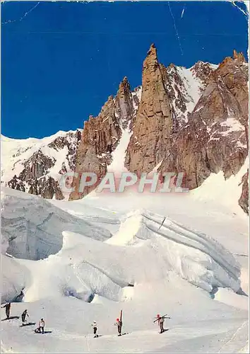 Moderne Karte Au pays du Mont Blanc et toutes les Aiguilles ont desormais leur histoire